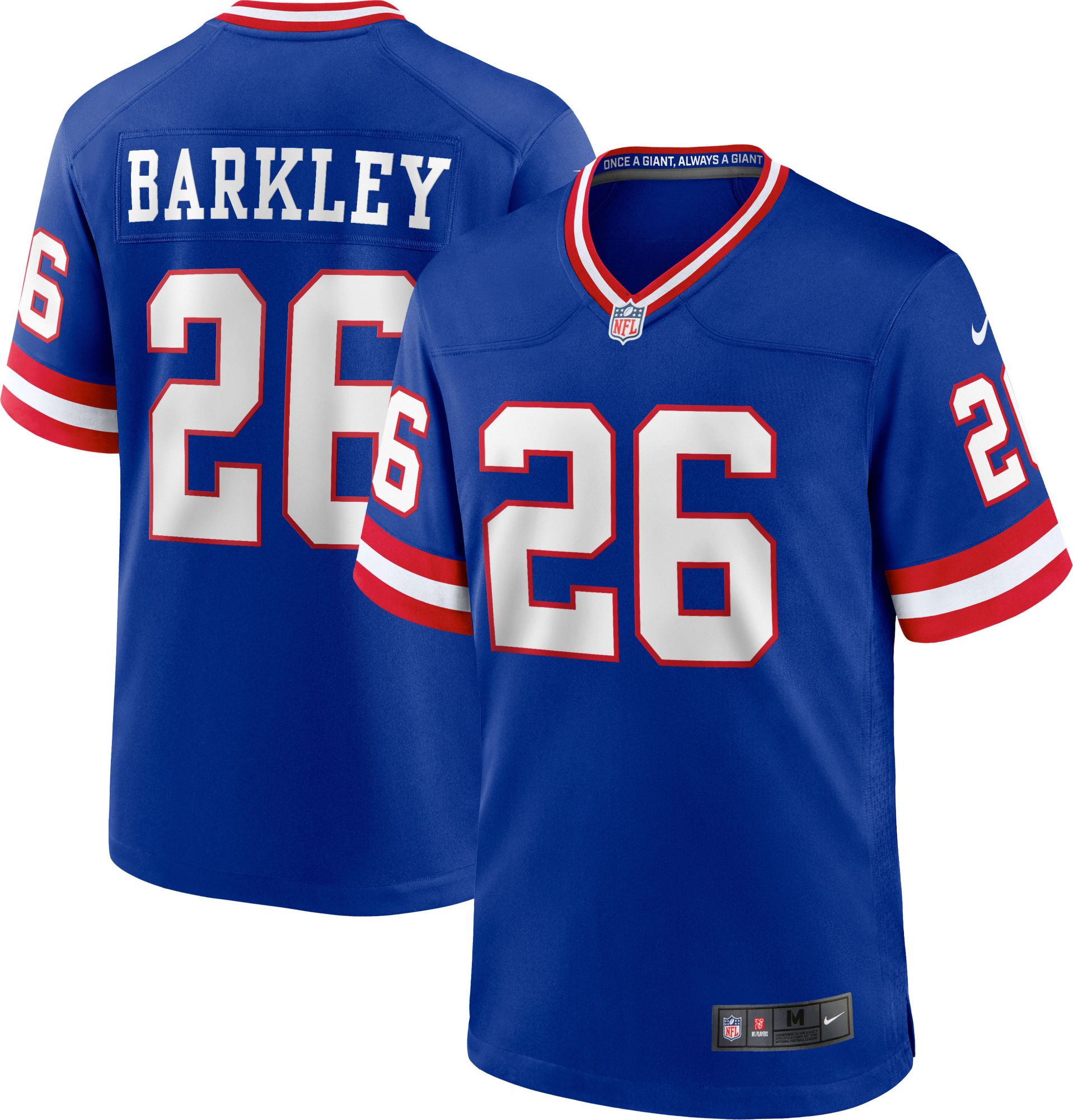 New York New York Giants No26 Saquon Barkley Men's Nike 2020 Salute To Service Golden Limited NFL Jersey Black