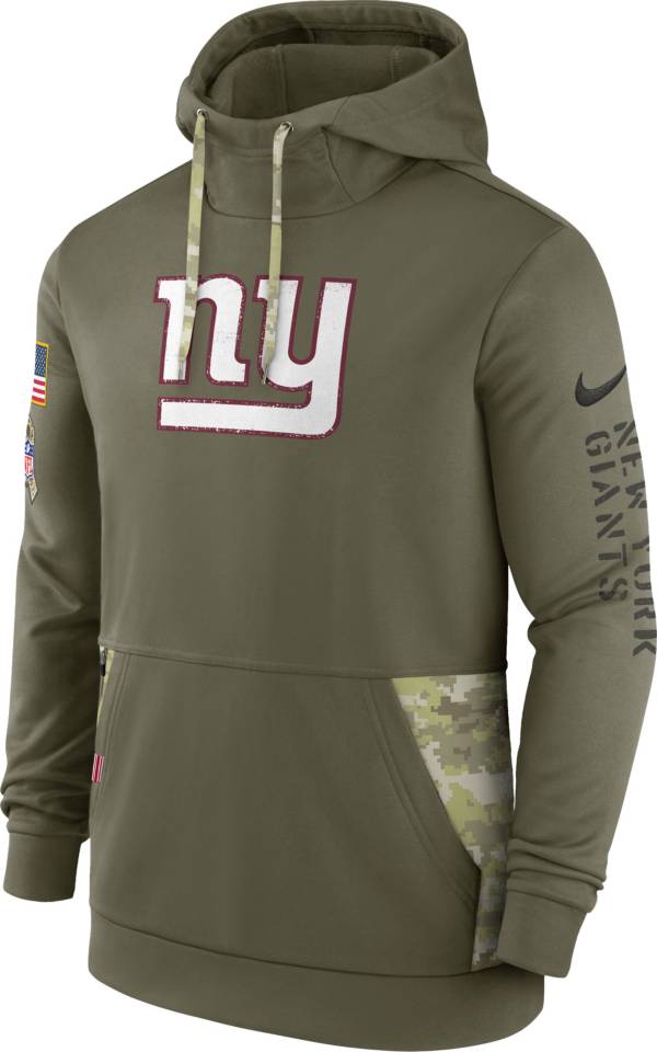 Nike Men's New York Giants Salute to Service Olive Therma-FIT Hoodie product image