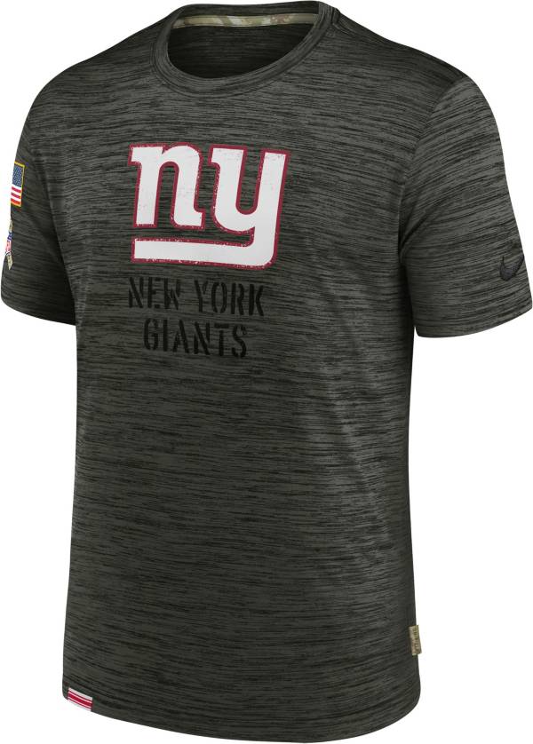 Nike Men's New York Giants Salute to Service Olive Velocity T-Shirt product image