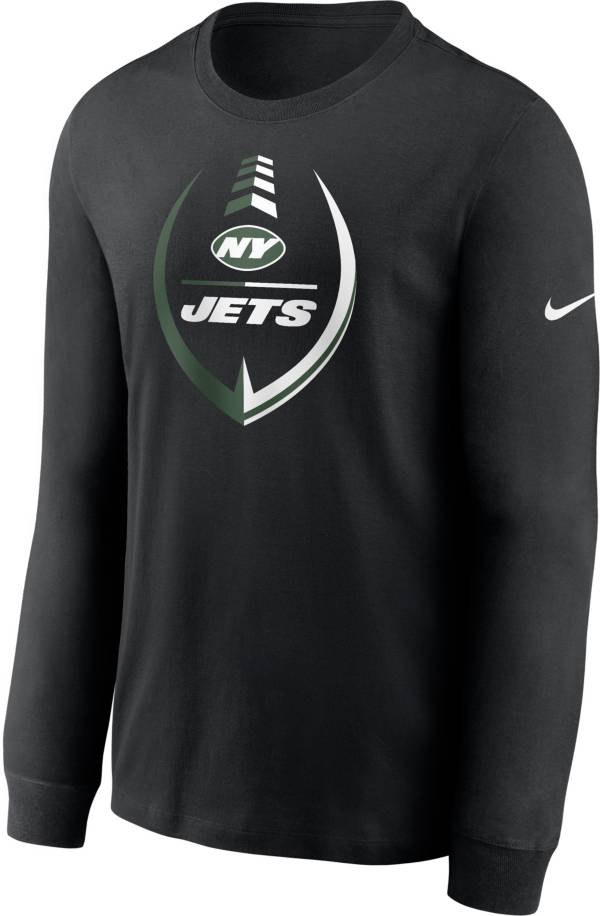 Nike Men's New York Jets Legend Icon Black Long Sleeve T-Shirt product image
