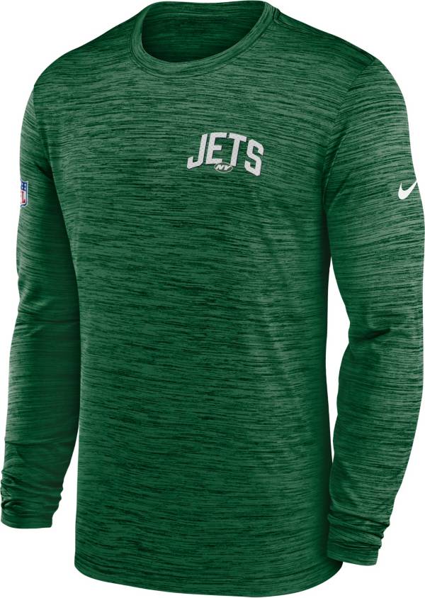 Nike Men's New York Jets Sideline Legend Velocity Green Long Sleeve T-Shirt product image