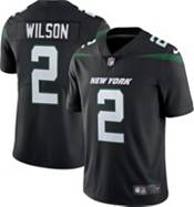 Men's Nike Zach Wilson Black New York Jets Rflctv Limited Jersey