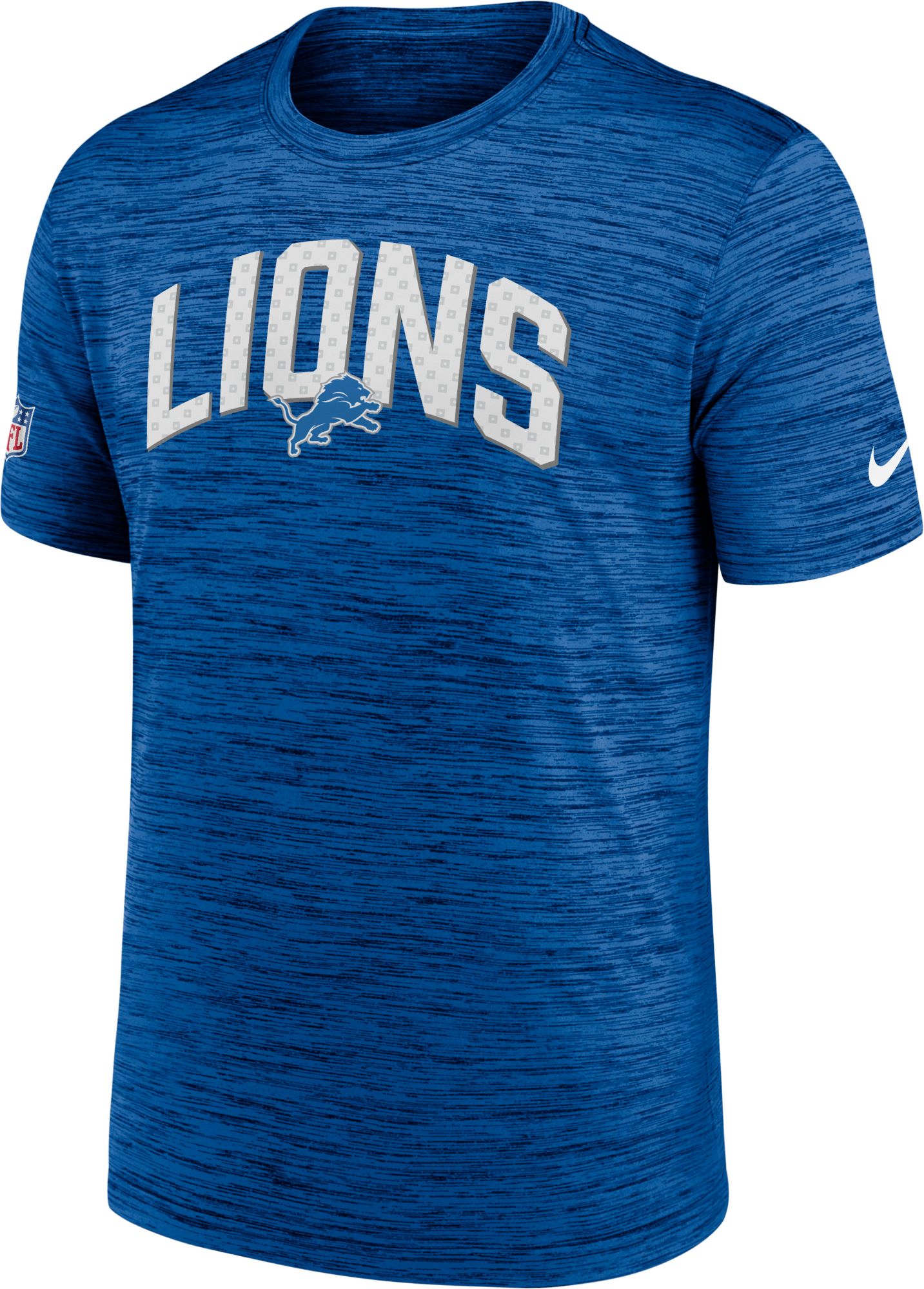 Detroit Lions Nike Sideline Performance Long Sleeve Hoodie T-Shirt