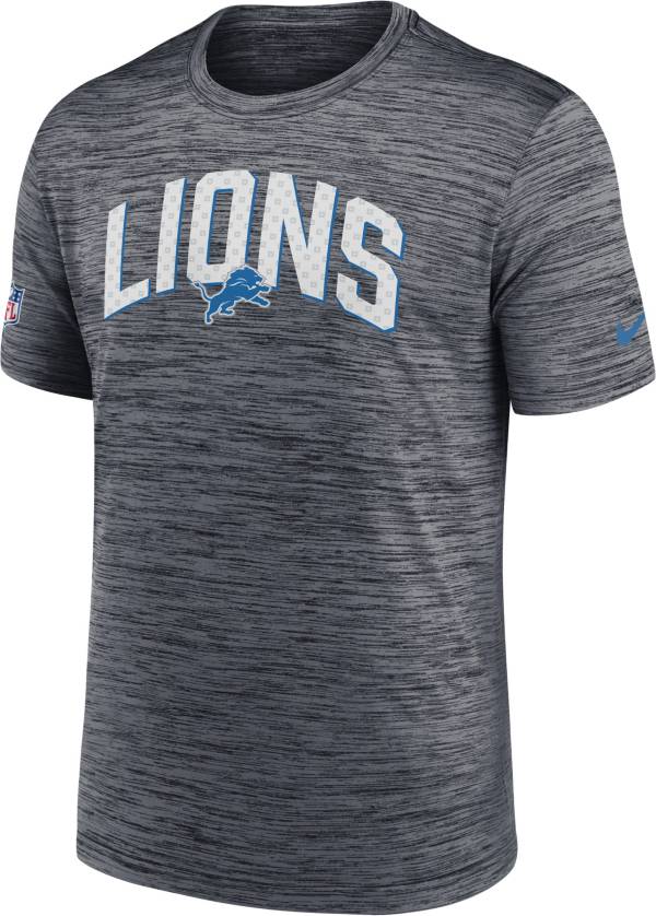 Nike Men's Detroit Lions Sideline Legend Velocity Grey T-Shirt product image