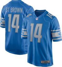 Amon-Ra St. Brown Detroit Lions Nike Color Rush Game Jersey