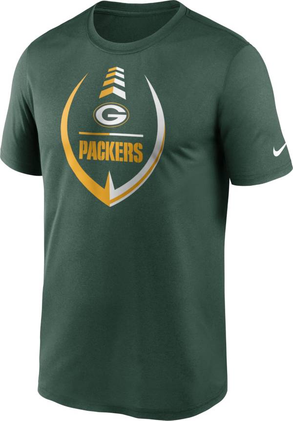 Nike Men's Green Bay Packers Legend Icon Green T-Shirt product image