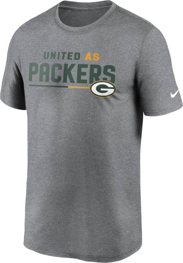 Nike Men's Green Bay Packers United Grey T-Shirt product image