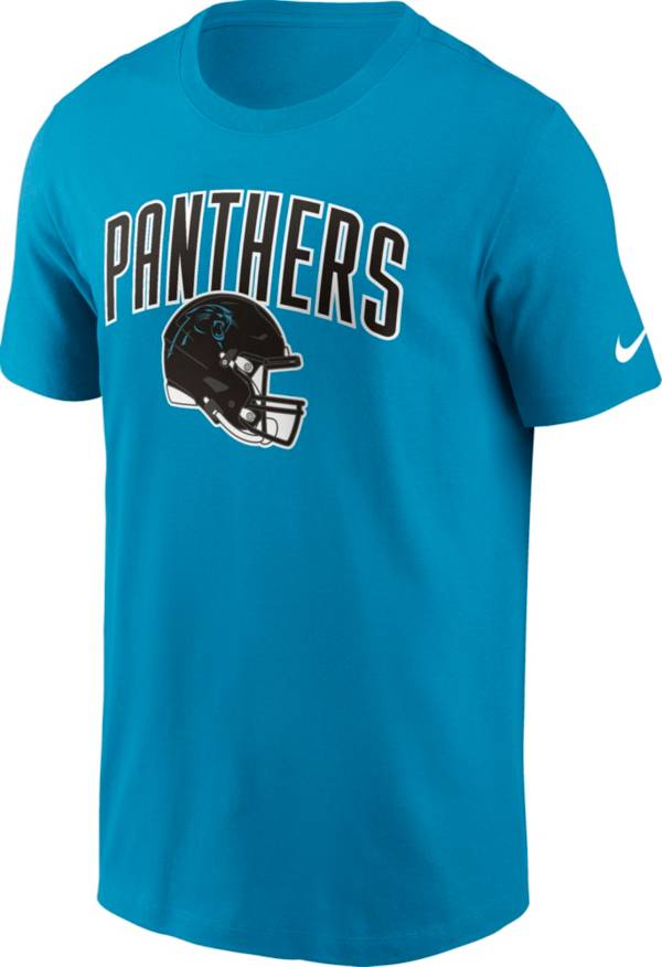 Nike Men's Carolina Panthers Blue Alternate Helmet T-Shirt product image