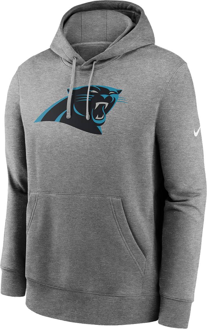 Nike Men's Carolina Panthers Club Grey Hoodie