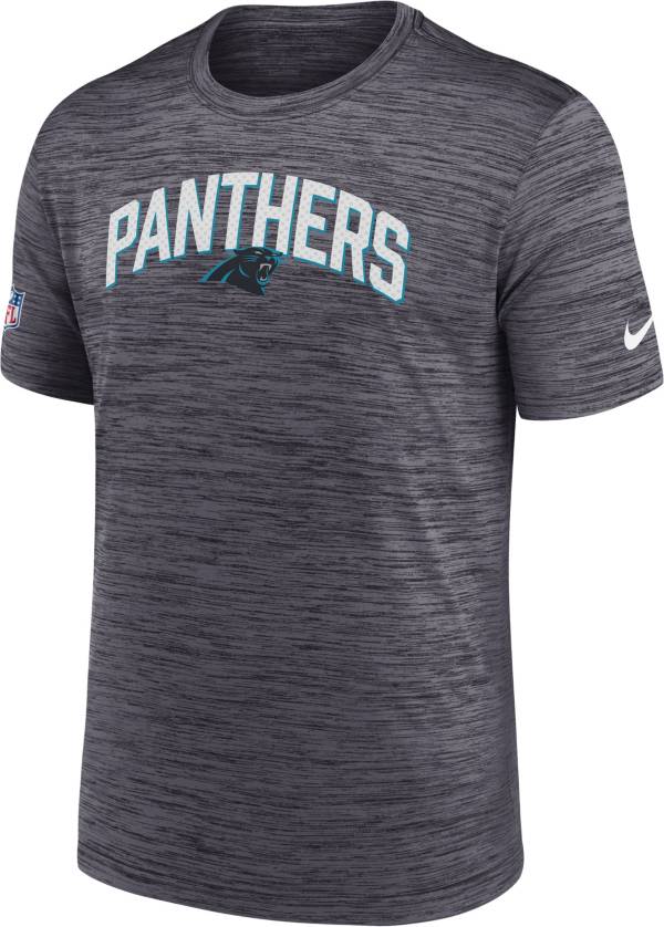 Nike Men's Carolina Panthers Sideline Legend Velocity Black T-Shirt product image