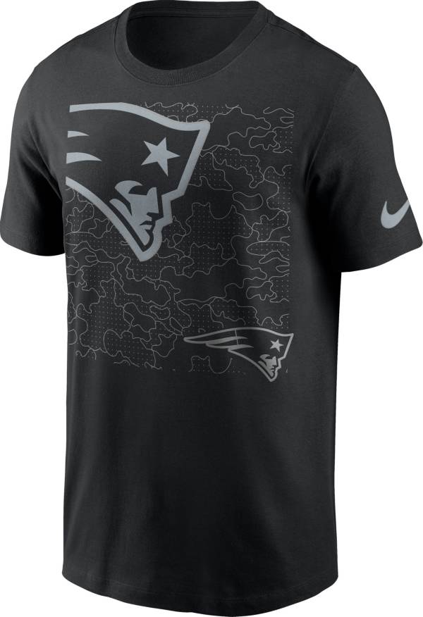 Nike Men's New England Patriots Reflective Black T-Shirt product image
