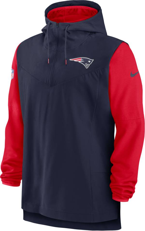 Nike Men's New England Patriots Sideline Players Navy Jacket product image