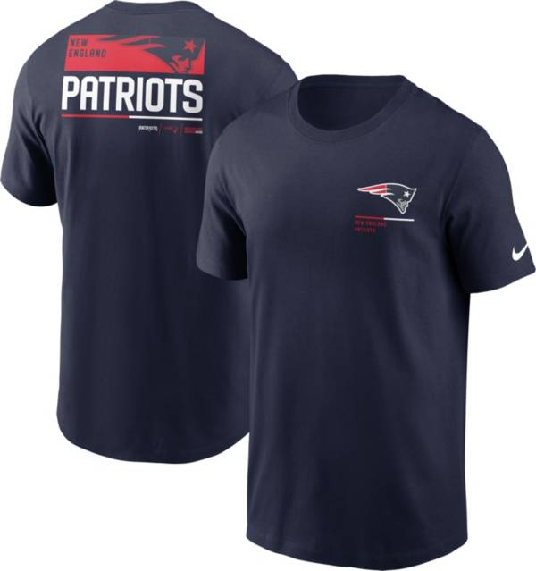 Nike Men's New England Patriots Team Incline Navy T-Shirt product image