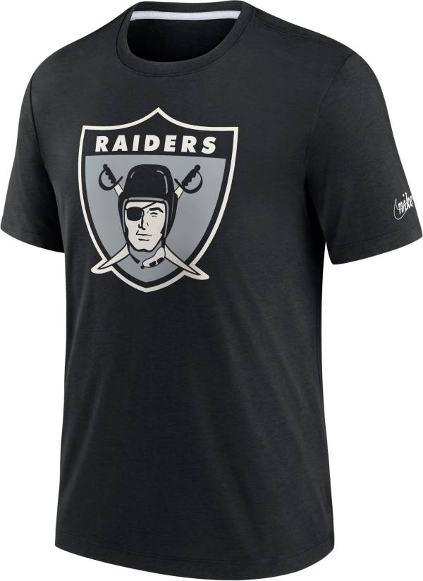 Nike Men's Las Vegas Raiders Historic Logo Black T-Shirt product image