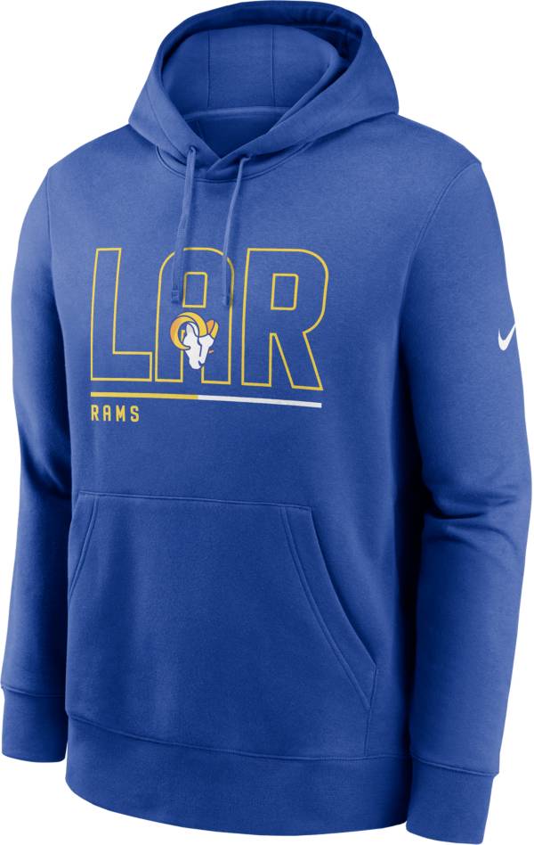 Nike Men's Los Angeles Rams City Code Club Royal Hoodie product image