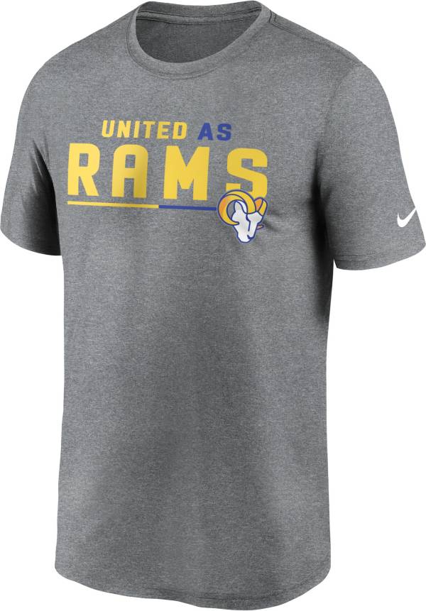 Nike Men's Los Angeles Rams United Grey T-Shirt product image