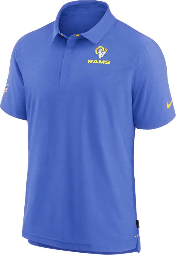 Nike Men's Los Angeles Rams Sideline Coaches Royal Polo product image