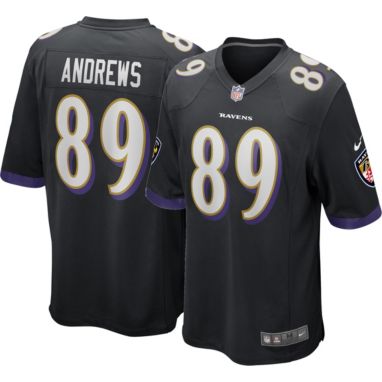 sorry, Nike Men's Baltimore Ravens Mark Andrews #89 Black Game Jersey is currently out of stock