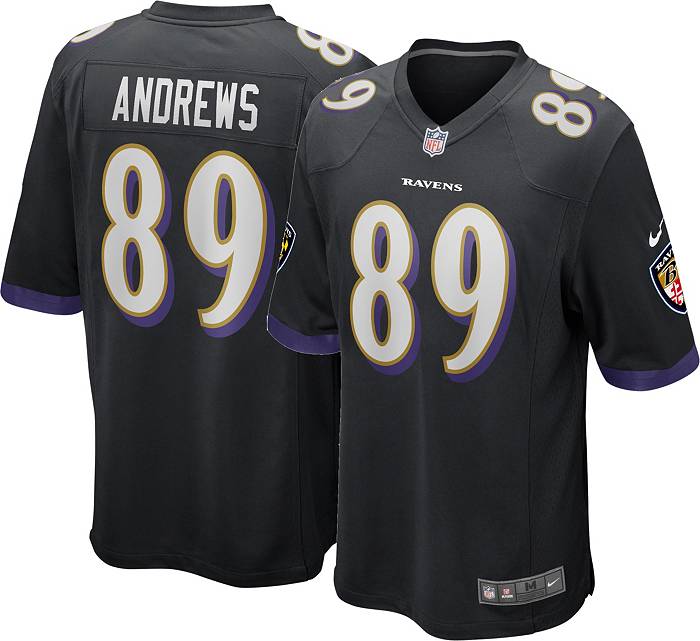 Nike Men's Baltimore Ravens Mark Andrews #89 Reflective Black Limited Jersey