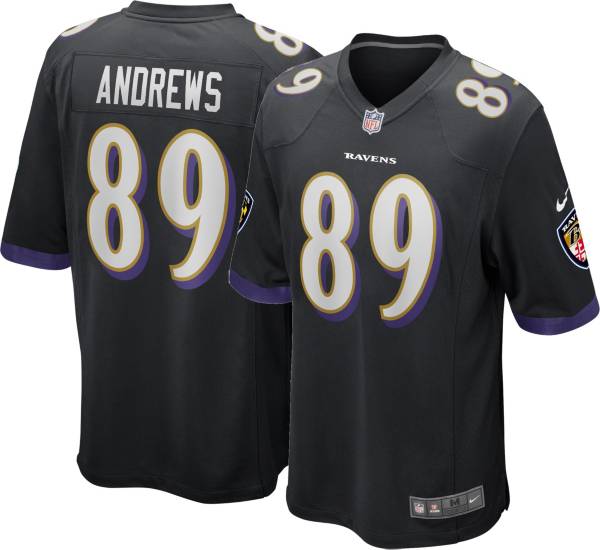 Men's Nike Mark Andrews Black Baltimore Ravens RFLCTV Limited Jersey