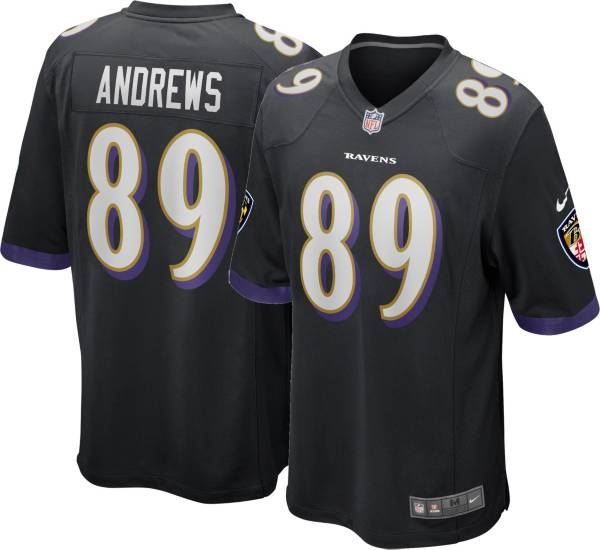 Nike Men's Baltimore Ravens Mark Andrews #89 Reflective Black Limited Jersey product image