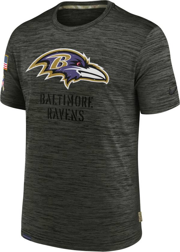 Nike Men's Baltimore Ravens Salute to Service Olive Velocity T-Shirt product image