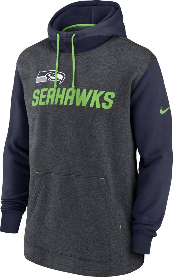 Nike Men's Seattle Seahawks 2-Tone Grey Surrey Hoodie product image