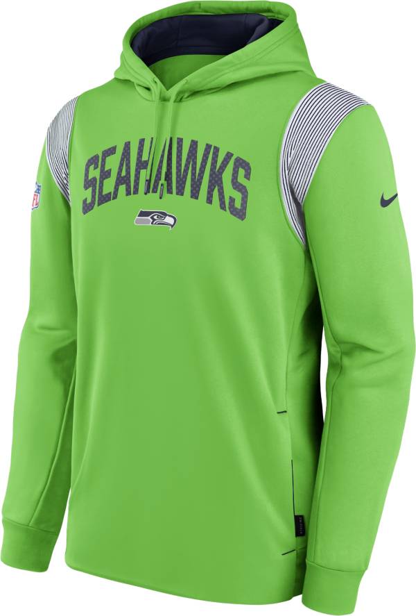 Nike Men's Seattle Seahawks Sideline Therma-FIT Green Pullover Hoodie product image