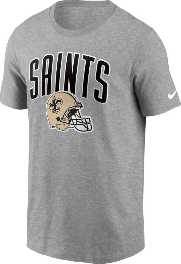 Nike Men's New Orleans Saints Team Athletic Grey T-Shirt product image