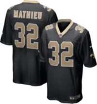 Nike Toddler New Orleans Saints Tyrann Mathieu #32 Black Game Jersey