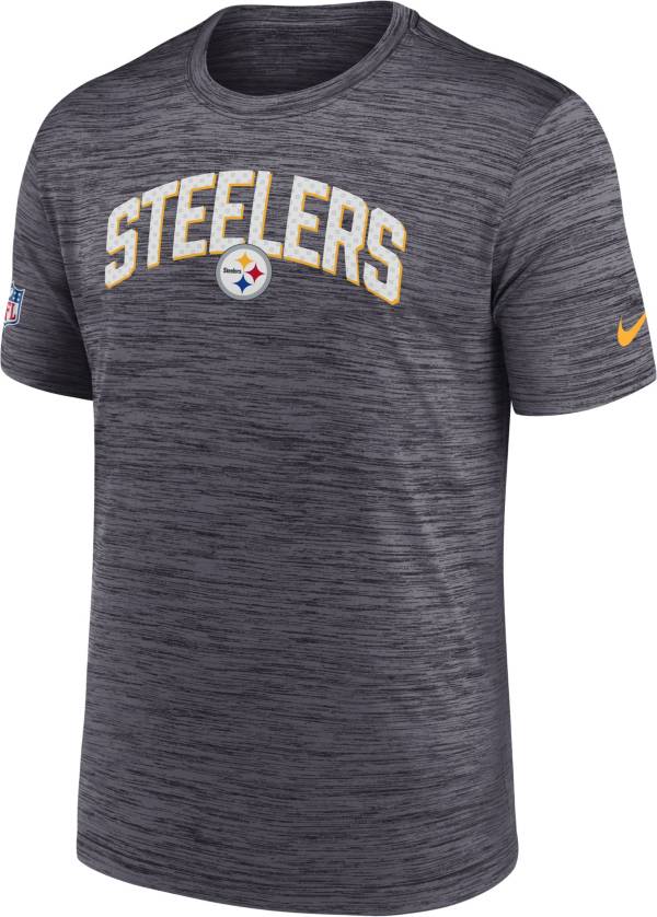 Nike Men's Pittsburgh Steelers Sideline Legend Velocity Black T-Shirt product image