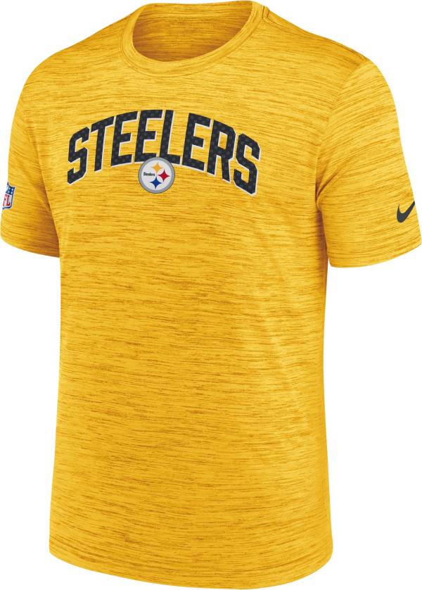 Nike Men's Pittsburgh Steelers Sideline Legend Velocity Gold T-Shirt product image