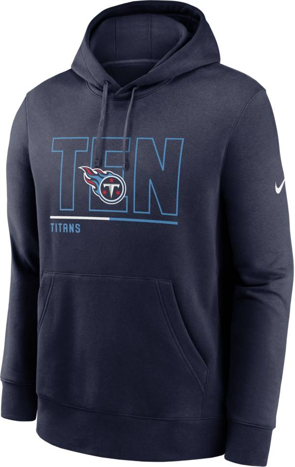 Nike Men's Tennessee Titans City Code Club Navy Hoodie product image