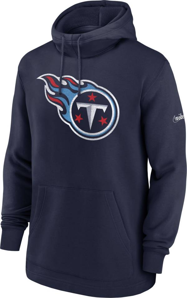 Nike Men's Tennessee Titans Historic Navy Pullover Hoodie product image