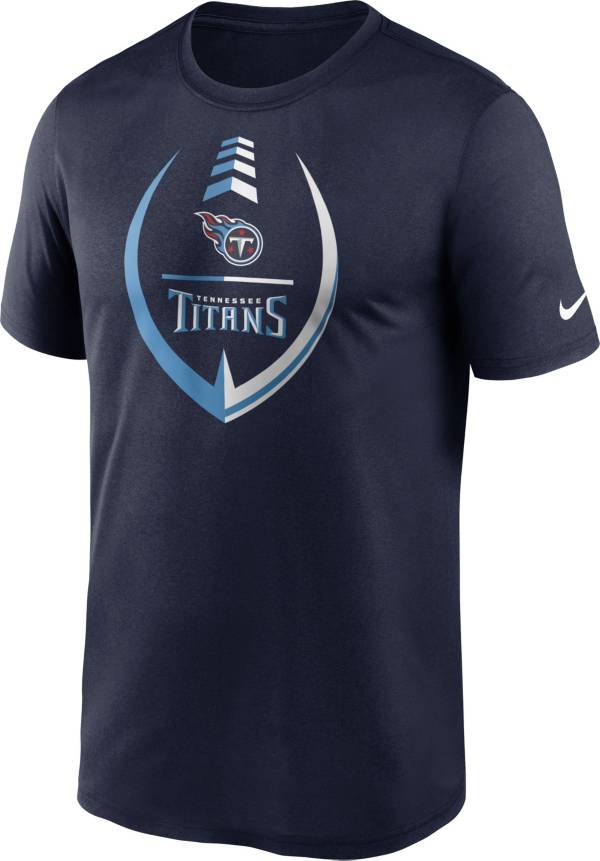 Nike Men's Tennessee Titans Legend Icon Navy T-Shirt product image