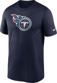 Nike Men's Tennessee Titans Legend Logo Navy T-Shirt | Dick's