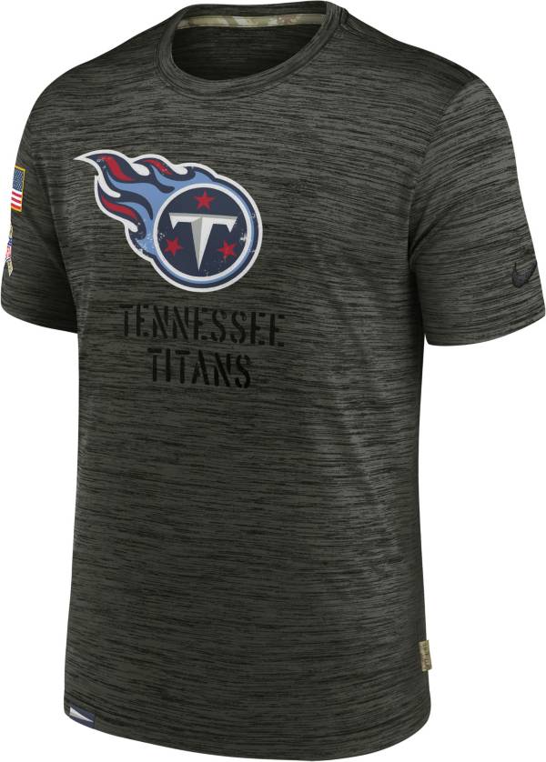 Nike Men's Tennessee Titans Salute to Service Olive Velocity T-Shirt product image
