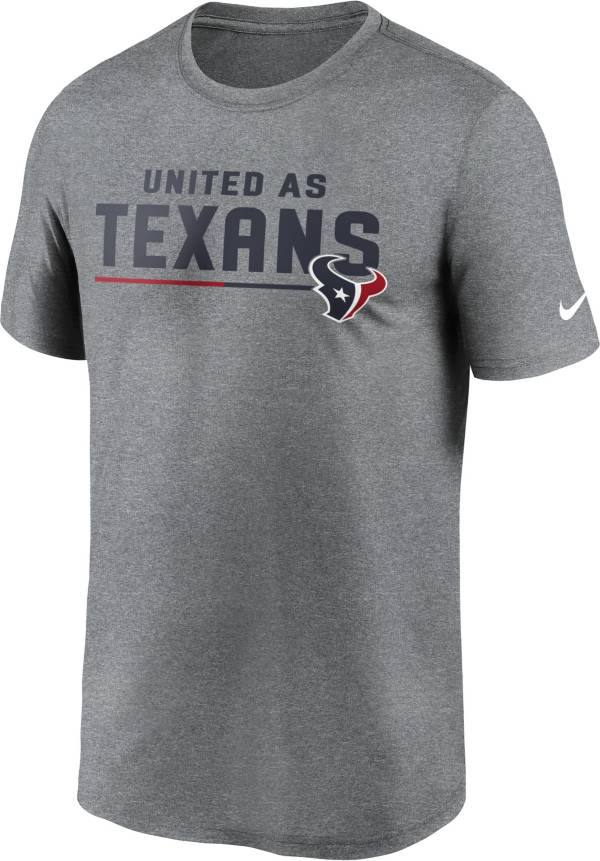 Nike Men's Houston Texans United Grey T-Shirt product image