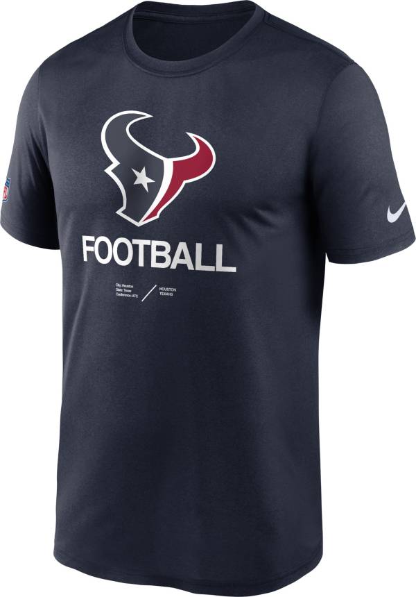 Nike Men's Houston Texans Sideline Legend Navy T-Shirt product image