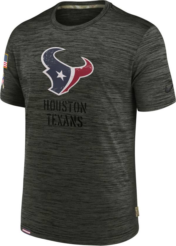 Nike Men's Houston Texans Salute to Service Olive Velocity T-Shirt product image