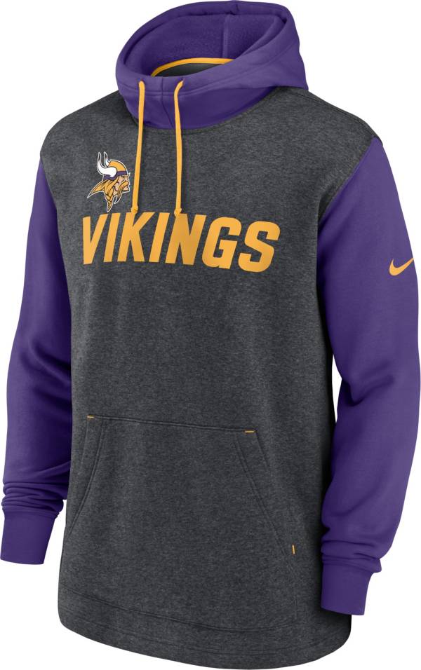 Nike Men's Minnesota Vikings 2-Tone Grey Surrey Hoodie product image