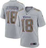 Nike Men's Minnesota Vikings Justin Jefferson #18 Atmosphere Grey