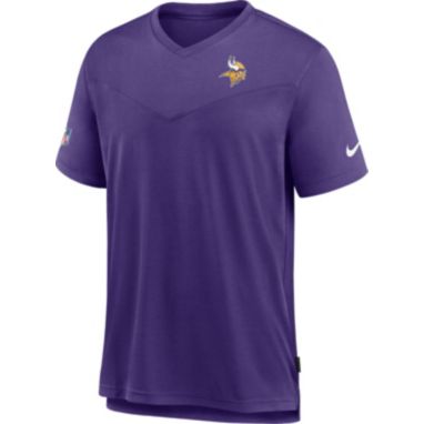 sorry, Nike Men's Minnesota Vikings Sideline Coaches Purple T-Shirt is currently out of stock