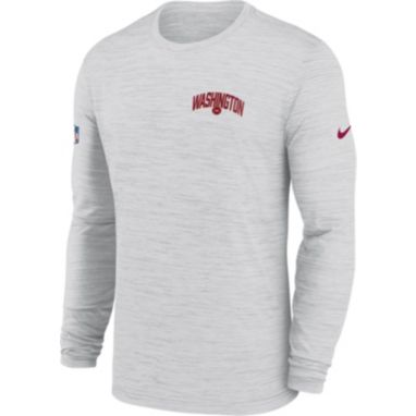 sorry, Nike Men's Washington Commanders Sideline Legend Velocity White Long Sleeve T-Shirt is currently out of stock