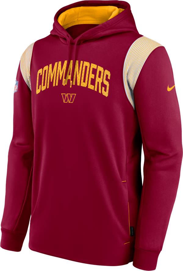 Nike Men's Washington Commanders Sideline Therma-FIT Red Pullover Hoodie product image