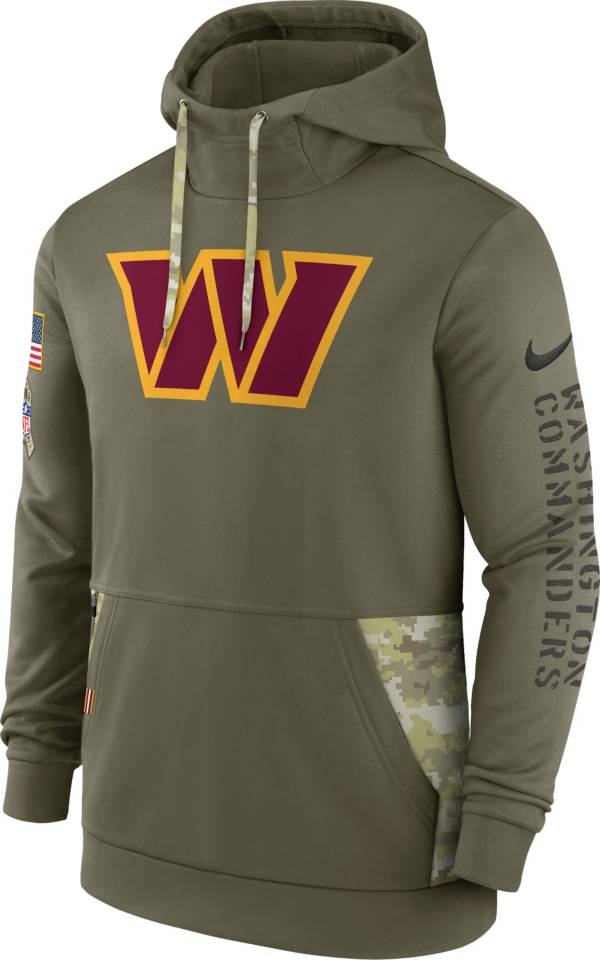 Nike Men's Washington Commanders Salute to Service Olive Therma-FIT Hoodie product image