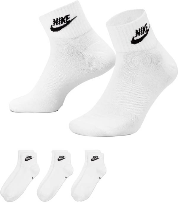 Nike Men's Everyday Essential Ankle Socks 3 Pack Dick's Sporting Goods