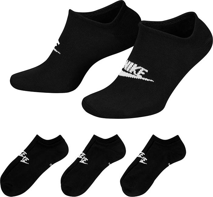 Nike Men's Sportswear Everyday Essential No-Show Socks – 3 Pack | Dick's Sporting
