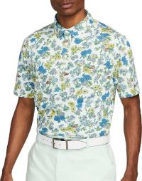 nike dri-fit player men's floral golf polo