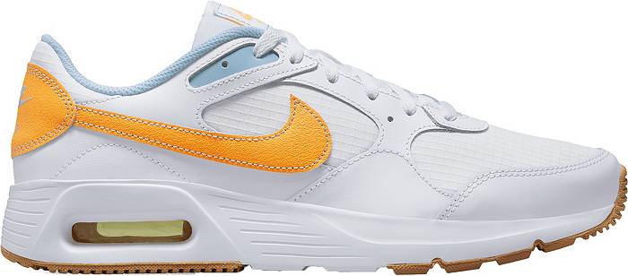 Nike Men's Air Max SC Shoes, Size 11, White/Orange/Aqua